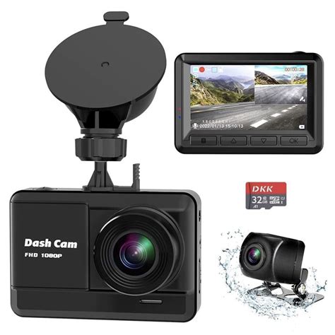 chanel dash|1080p+720p dual channel dash camera.